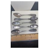 5 COSWORTH SPOONS