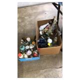 2 BOXES OF VNTG. AVON PERFUMES & BOTTLES