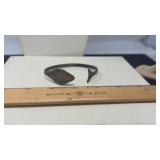 BILL J WILSON STERLING FISH BRACELET