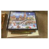 LOT OF ASST. FRAMED ARTWORK