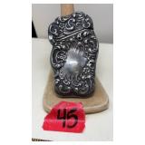 STERLING SILVER MATCH HOLDER