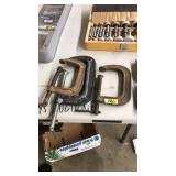 3 C-CLAMPS