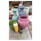 COLLECTION OF ASST VASES