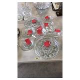 LARGE COLLECTION OF VINTAGE ANCHOR HOCKING GLASS