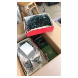 BOX OF ASST HOLIDAY DECOR