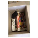 BOX OF VINTAGE BOARD GAMES