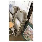 7 FOLDING CHAIRS