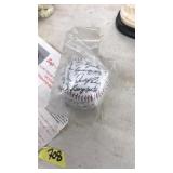 SIGNED BASEBALL