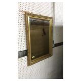 25X30 GOLD GILT FRAMED WALL MIRROR