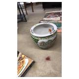 ORIENTAL FISH BOWL PLANTER