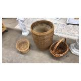 COLL OF ASST WOVEN BASKETS