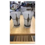 2 ART DECO VASES