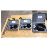 3 PARTICAL HOLE SAW KITS