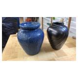 2 VINTAGE VASES