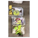 3 BOXES OF ASST DEEP SEA FISHING LURES & HOOKS