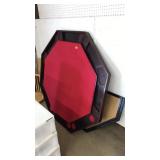 POKER TABLE W FOLDING LEGS & COVER