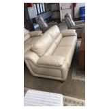 LEATHER MID CENTURY COUCH