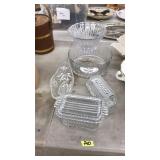 LOT OF ASST GLASSWARE