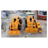 2 VINTAGE RADIO SHACK PAYLOADER REMOTE CONTROLLED