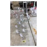 DEMITASSE GLASSES & PITCHERS