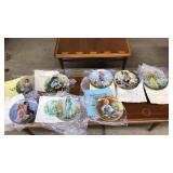 ASST COLLECTORS PLATES W/ PAPERWORK