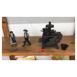 CAST IRON AMISH CPL & STOVE MODEL