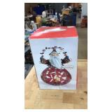 NOEL SANTA CANDLE HOLDER