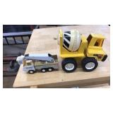 BUDDY L CONCRETE TRUCK & TONKA TRUCK