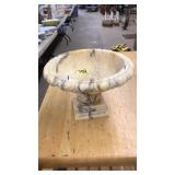 CARVED STONE CANDY DISH