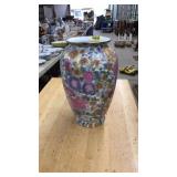 ORIENTAL FLORAL VASE