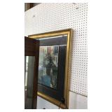 GOLD GILT FRAMED VENUS SCENE