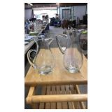 GLASS PITCHERS