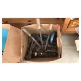 LOT OF ASST TOOLS, CHISELS, PLANE