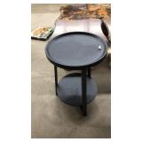 MODERN BLACK SIDE TABLE