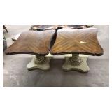 PAIR OF NERO-CLASSICAL SIDE TABLES