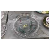 MIKASA TIVOLI CRYSTAL TULPIS 12' GLASS PLATTER