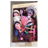 VINTAGE TOY PUPPETS.