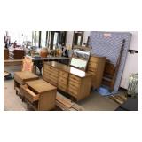 MAINLINE MID CENTURY BEDROOM SET