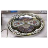 DAHER DECORATEDWARE ORNATE METAL PLATTER
