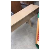 WOOD PAINTED BENCH