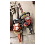 2 GAS POWERED HEDGE TRIMMERS