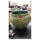 WELLER ART POTTERY JARDINIERE MARVO PATTERN