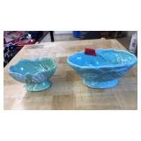 2 VINTAGE PLANTERS