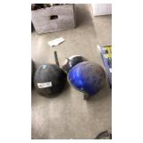 COLL OF VINTAGE MOTORCYCLE HELMETS (3)
