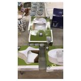 GIBSON EVERYDAY ROYALTON GOLD DISH SET NIB