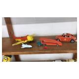 VINTAGE TOY AIRPLANES & CAR MDLS