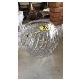 CRYSTAL CENTERPIECE BOWL