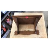 OAK WALL SHELF