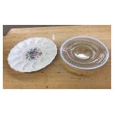 DEVILLED EGG PLATTER & HOBNAIL PLATE