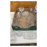 FLAT OF ASST GLASSWARE